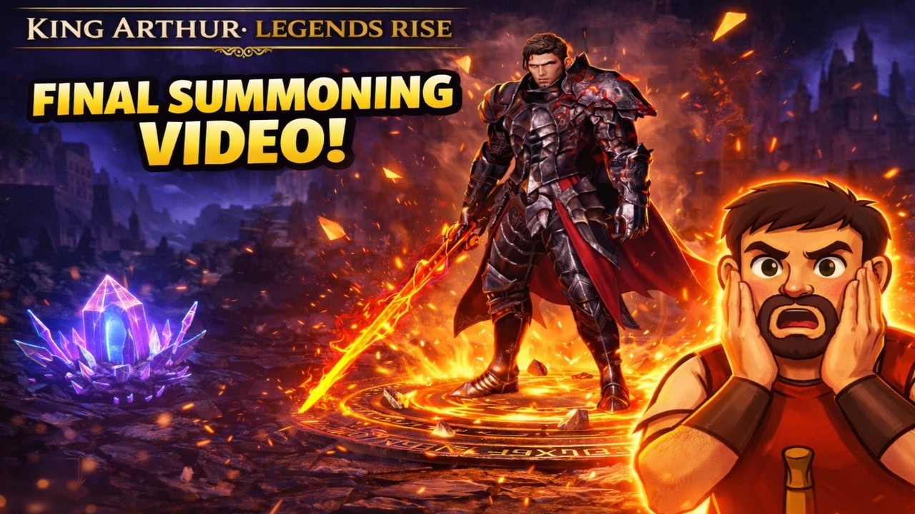 King Arthur Legends Rise - My final summon video!