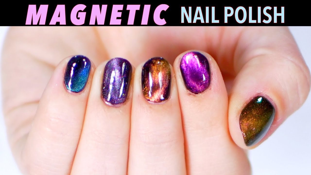 MAGNETIC NAIL POLISH?!!! 😲