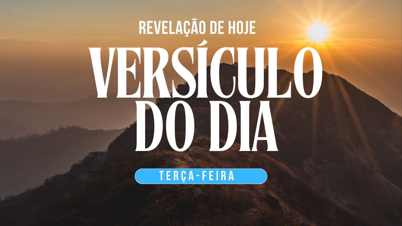 ORAÇÃO DA MANHÃ, REVELAÇÃO DO DIA,TERÇA-FEIRA 03 DE FEVEREIRO.