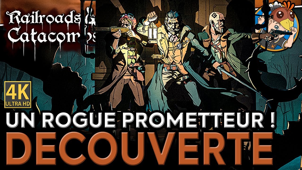 RAILROADS & CATACOMBS 🪦 Encore un rogue prometteur ! 🎥 DÉCOUVERTE 4K