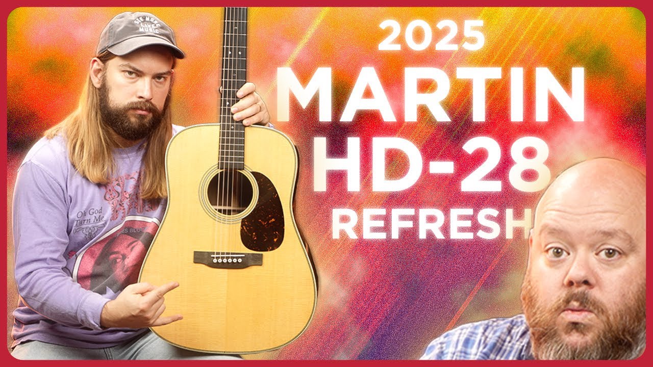 The Legendary Martin HD-28 Gets an Update for 2025 | Best Acoustic Guitar Available?
