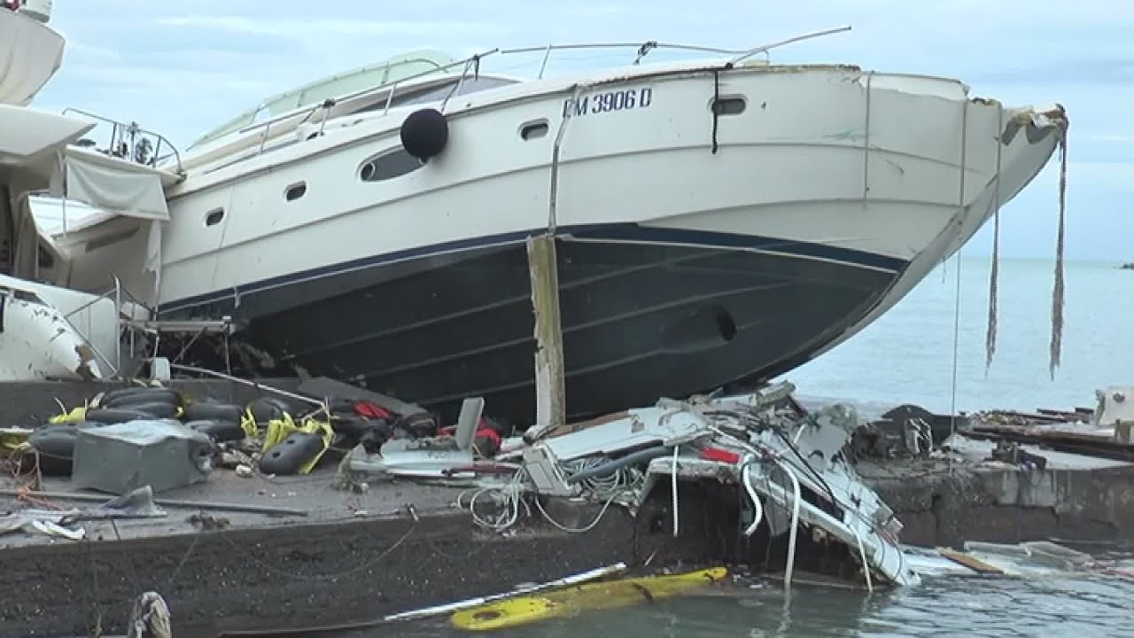 Sette condanne per lo smaltimento degli yacht distrutti nel 2018 a Rapallo