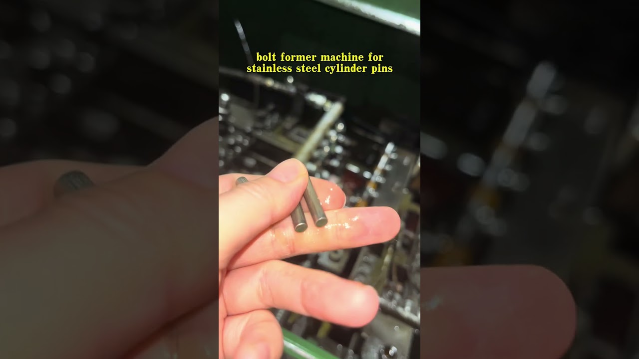 cylinder dowel support pin making machine manufacturer.