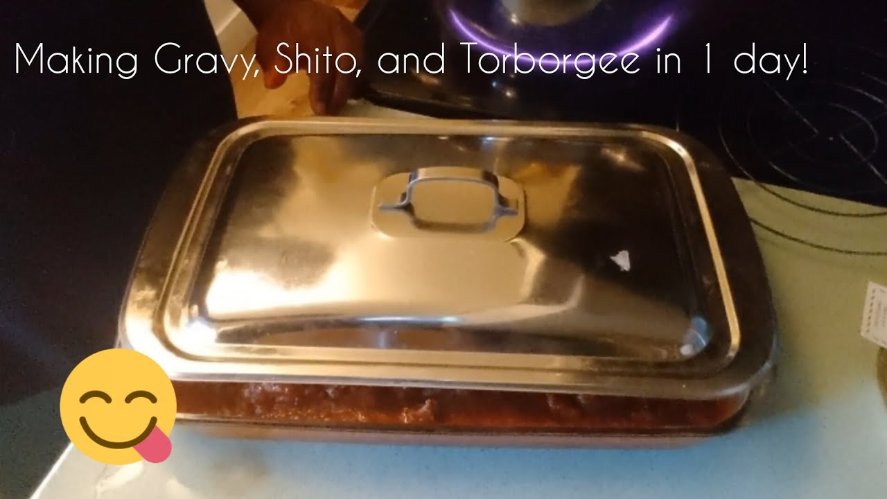 Making Gravy, Shito, and Torborgee in 1 day!! Come join me! 😋