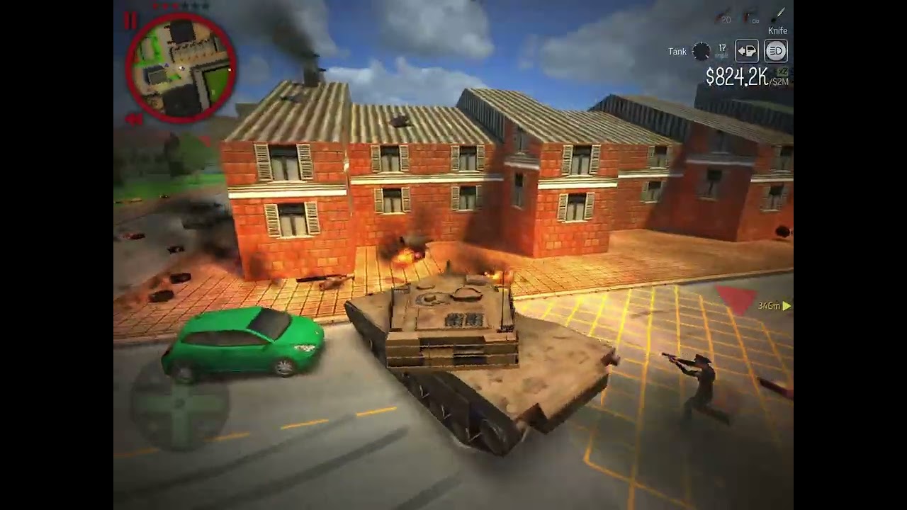 PAYBACK2 I stole a tank from the military base and I was happy￼😃😃😃😃😂😂😂