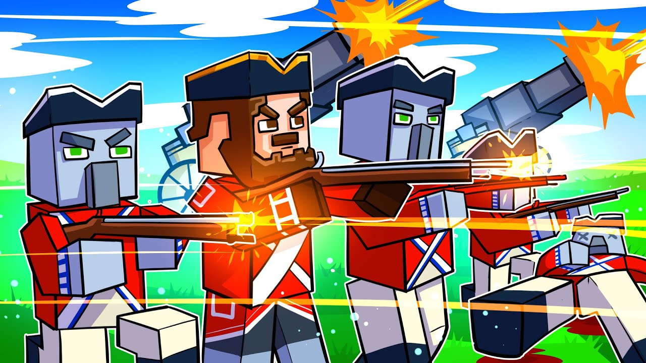 Minecraft... НО это гигантская битва времен Наполеоновских войн?!