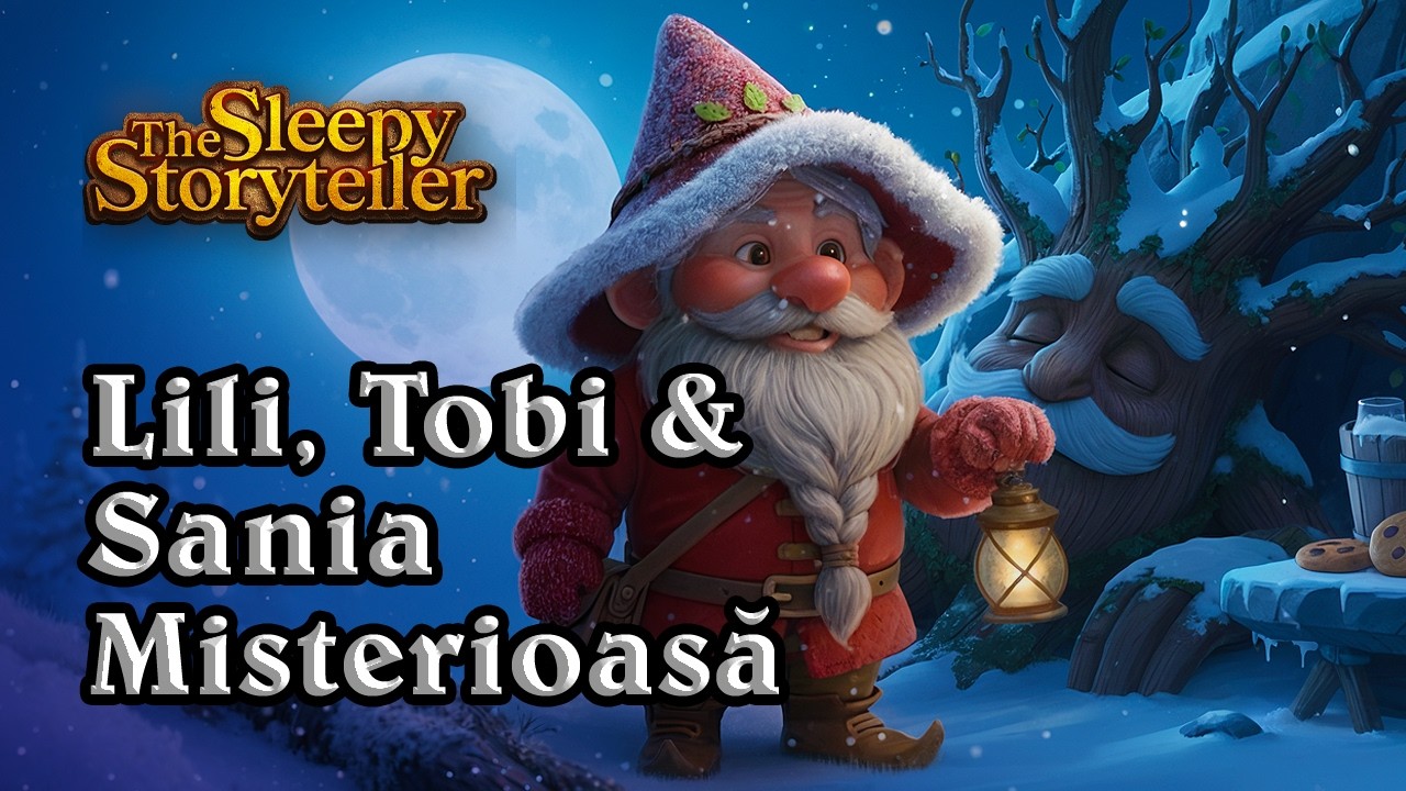 LILI, TOBI ȘI SANIA MISTERIOASĂ | Poveste de Crăciun pentru Somn Liniștit ❄️🛷