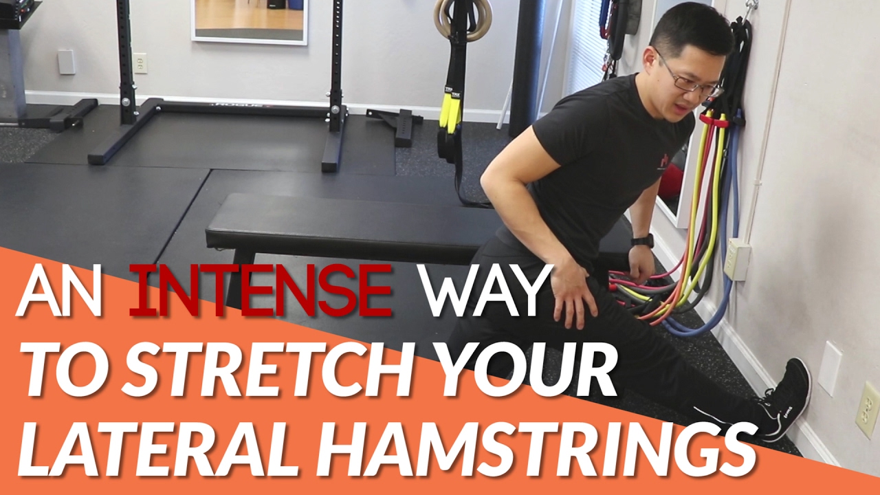 How to stretch your lateral hamstring - WARNING: this is intense!