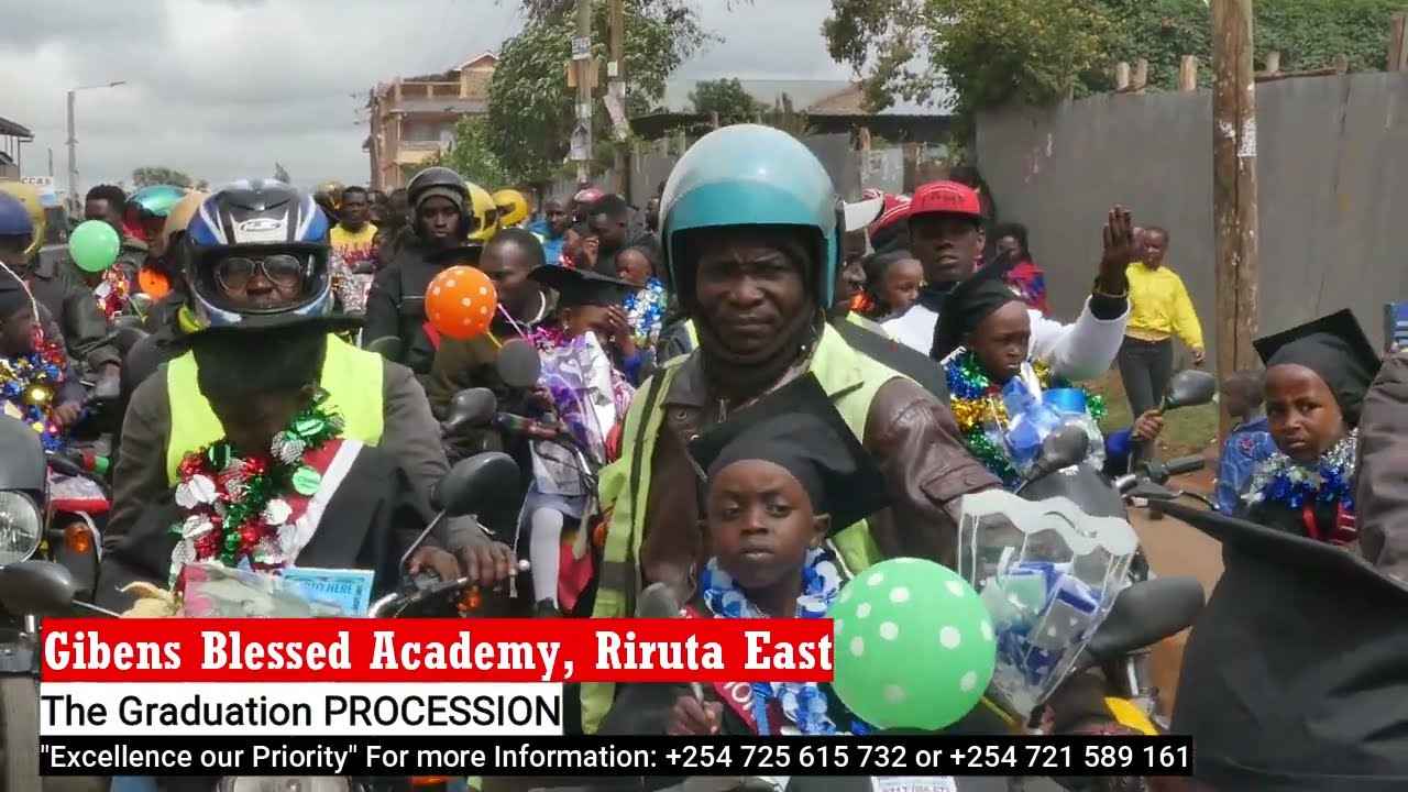 Gibens Blessed Academy 2023 Graduation Procession