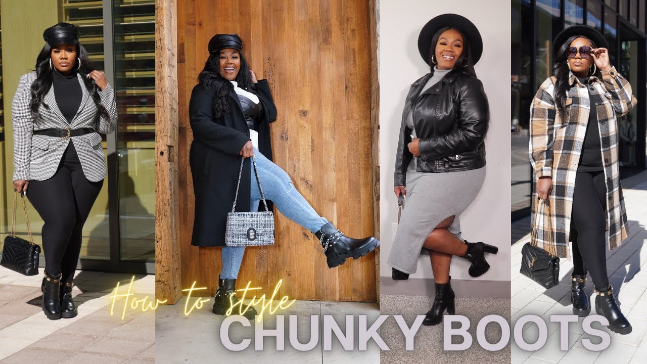 How to Style Chunky Boots
