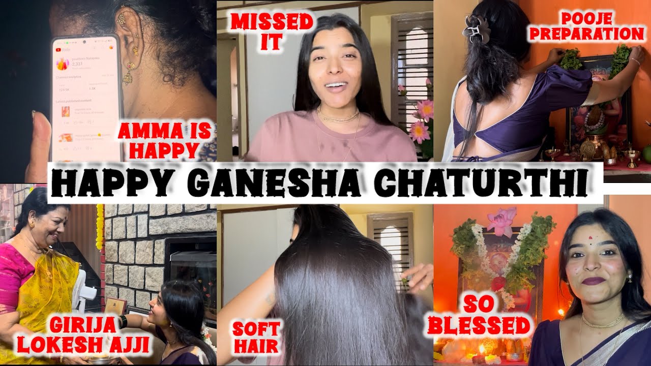 Ganesha Habbadha Vlog @pavithraskitchen-r3k #grwm #festival #ganeshchaturthi 