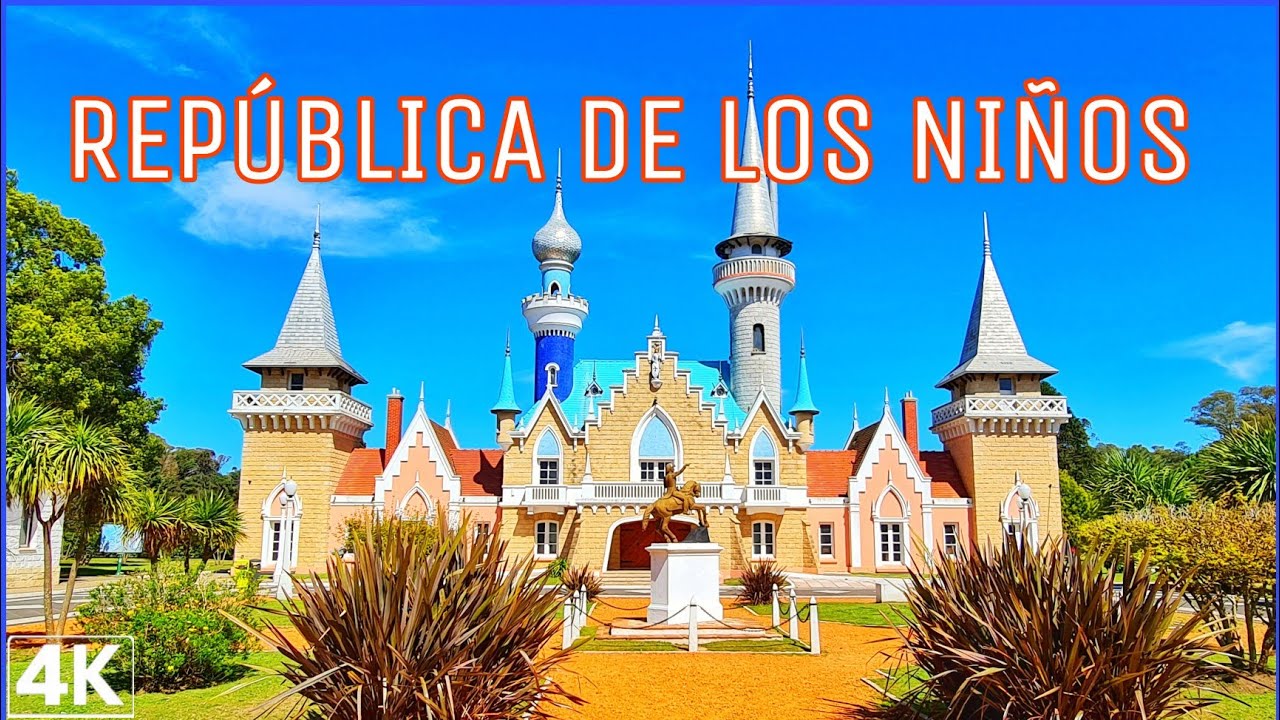 【4K】WALK REPÚBLICA de los NIÑOS, DISNEYLAND de ARGENTINA | [Gonnet - La Plata,  Prov. Buenos Aires]