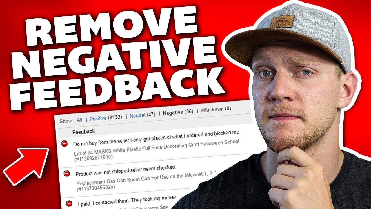 4 Easy Ways Dropshippers Can Remove Negative Feedback on eBay