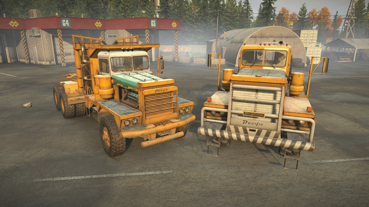 Heavy Cargo Hauling - narrow roads and muddy terrain - Night fast approaching.