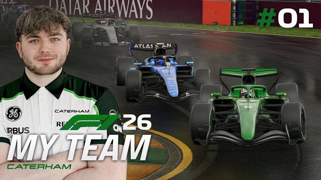 CATERHAM ARE BACK IN F1!! F1 26 My Team Career | Round 1 Australia
