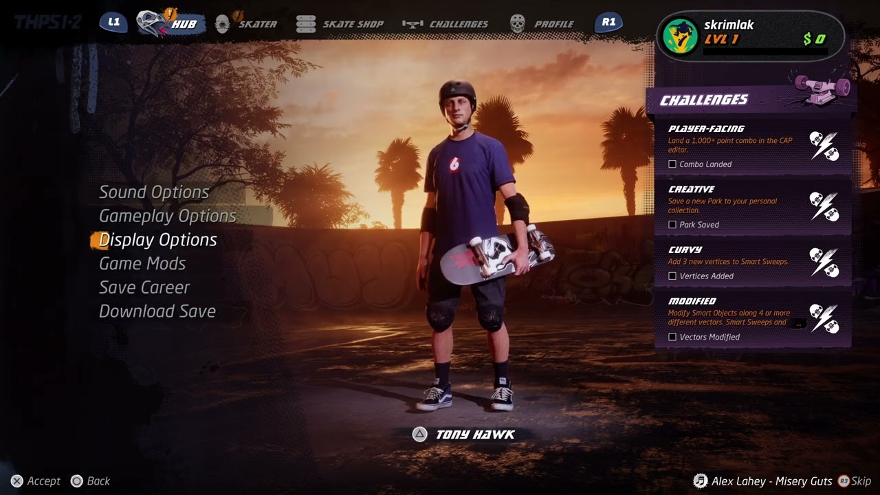 Tony Hawk's Pro Skater 1 + 2 ps5 Autopop