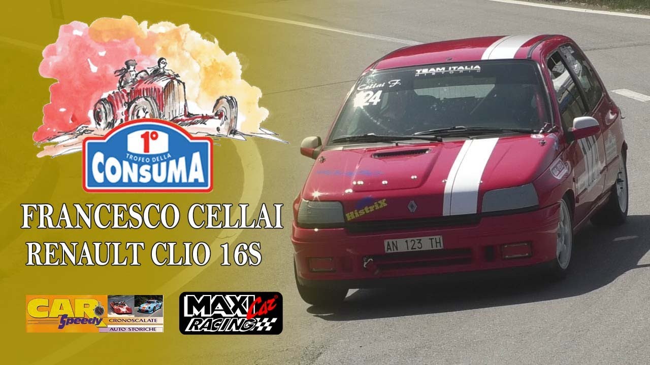 1° Trofeo della Consuma | Francesco Cellai | Renault Clio 16S