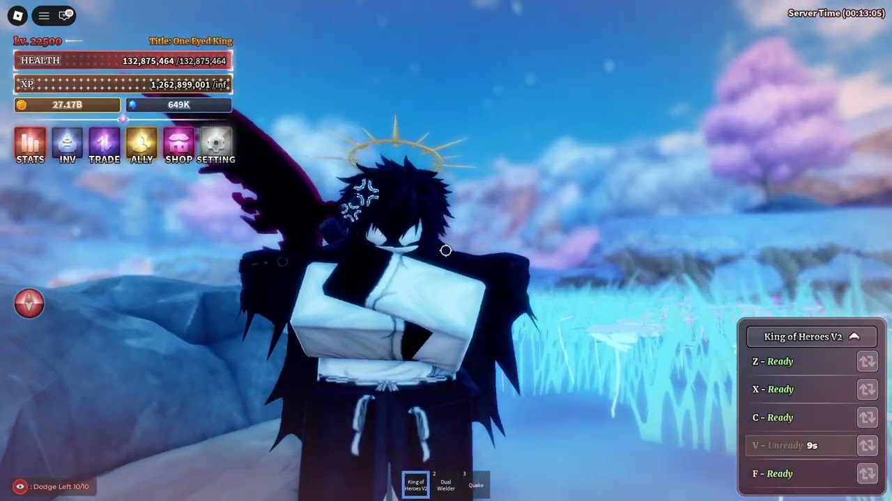 New King of Heroes V2 with F Move (Gilgamesh V2) Showcase - Sailor Piece