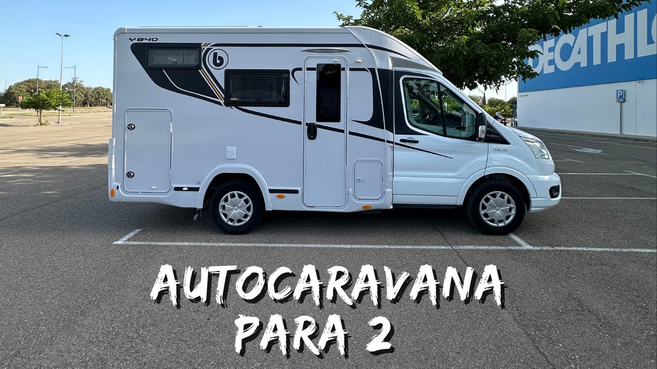✅🚐  MINI AUTOCARAVANA para 2 PERSONAS con GARAJE 😳 CAMPER VAN BENIMAR YRTEO Y840 2024