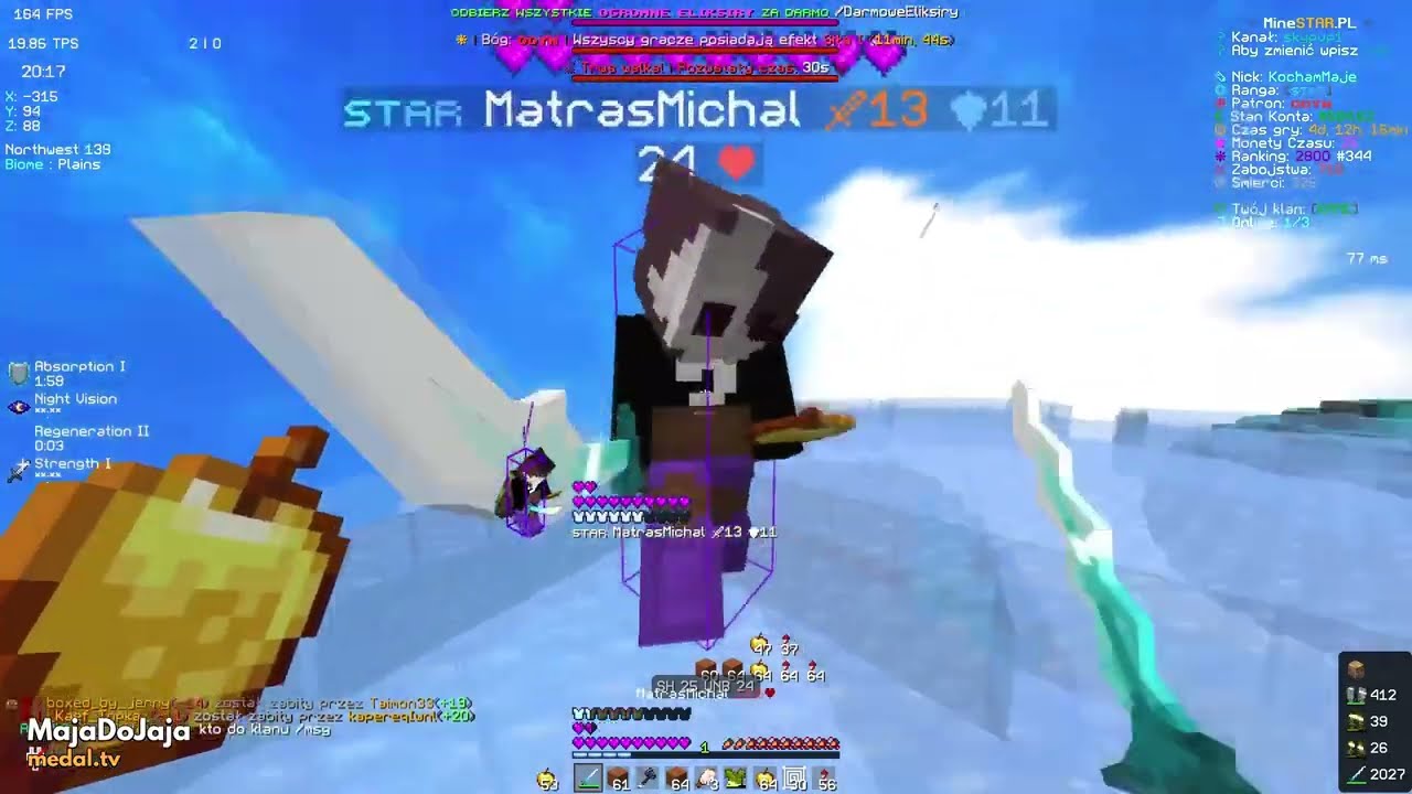 | MINESTAR.PL | MONTAGE SKYPVP #7 | LOSOWANIE 64 ODLAMKOW | WYMAGANIA: SUB LIKE KOM Z NICKIEM |