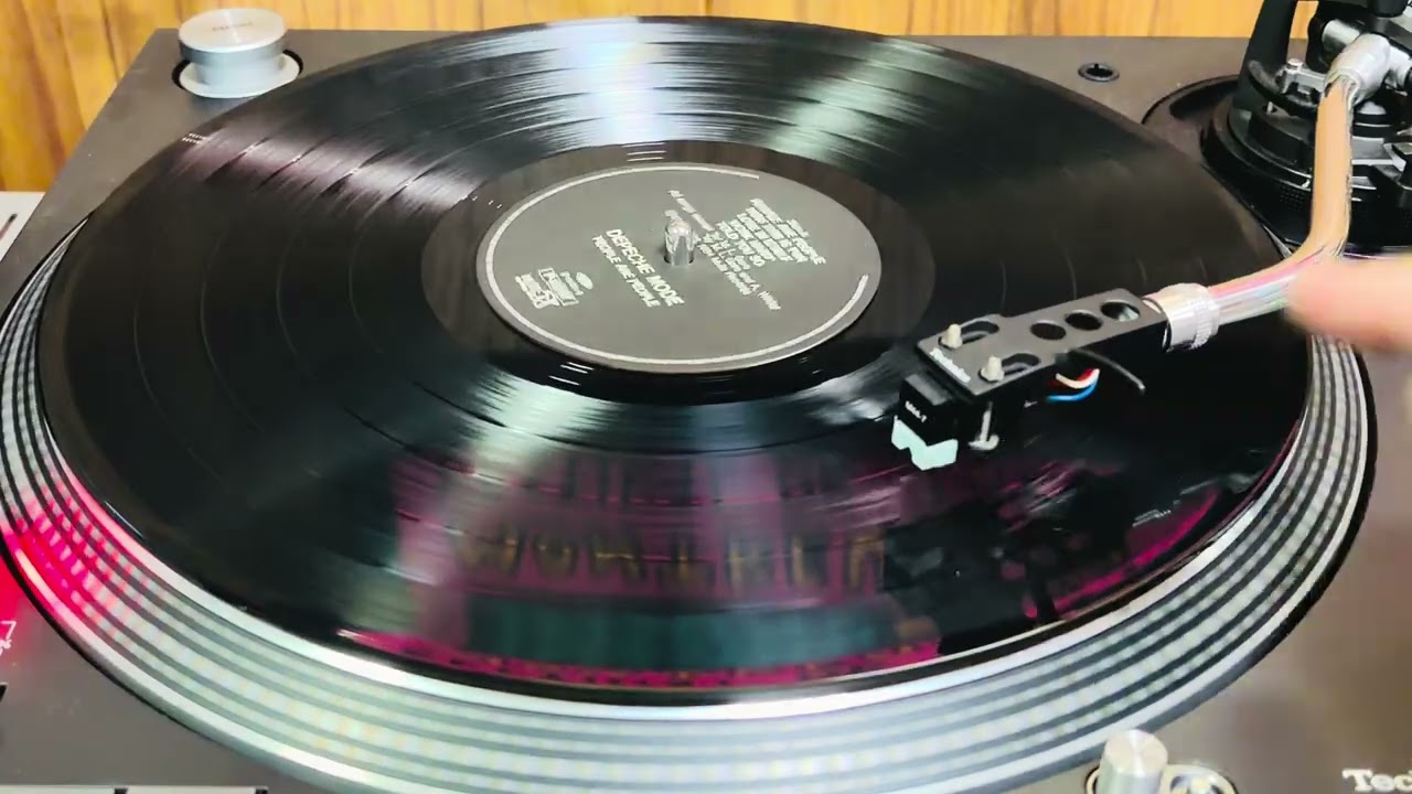 Depeche Mode People Are People JAPAN Mute Vinyl LP #P-13097 sound demonstration Side 1