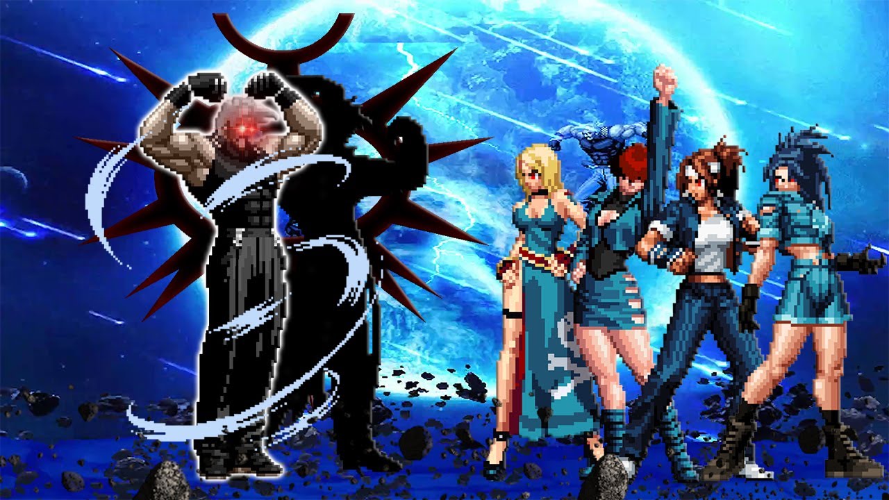 [KOF Mugen] New Final Rugal vs YS Girls Team