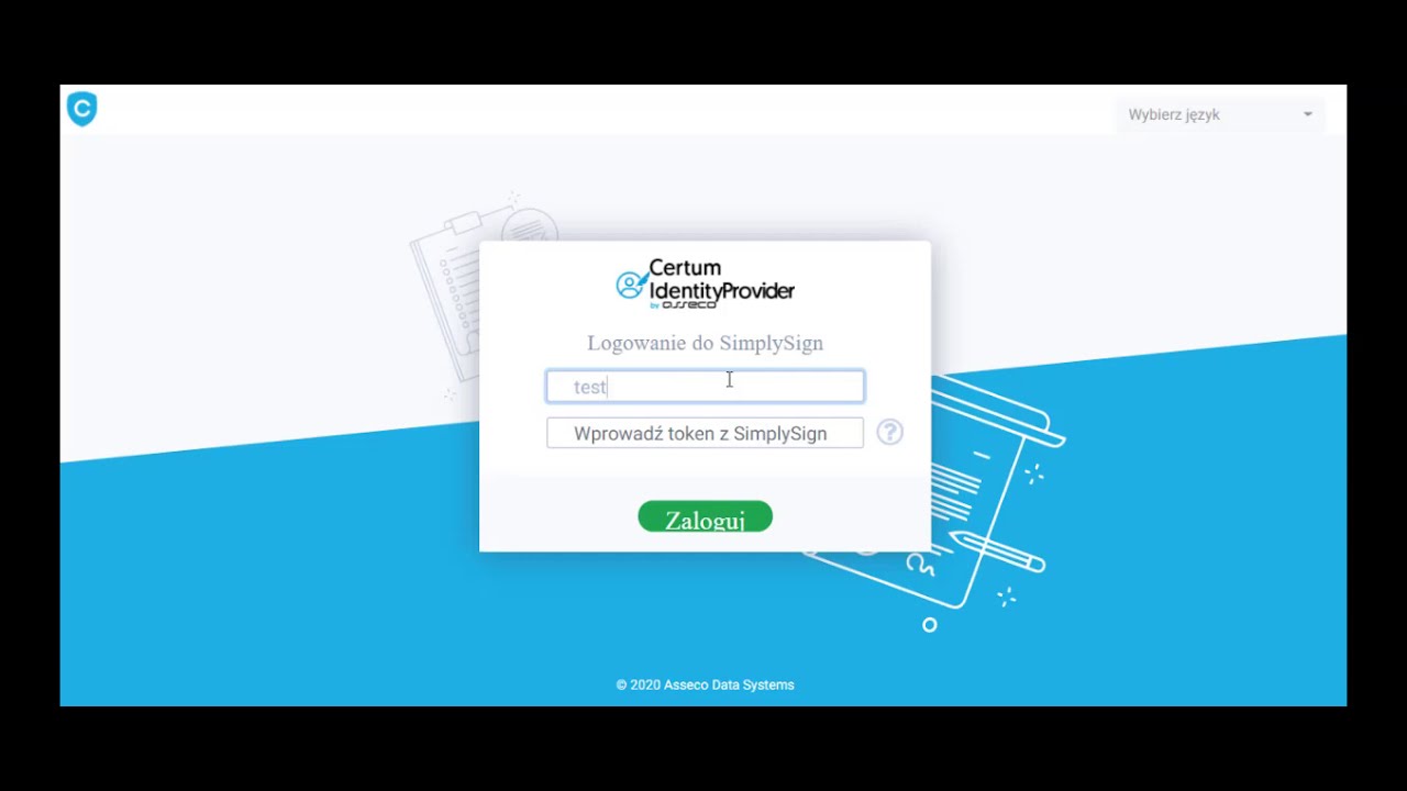 ePodpis Certum – Instalacja certyfikatu kwalifikowanego SimplySign