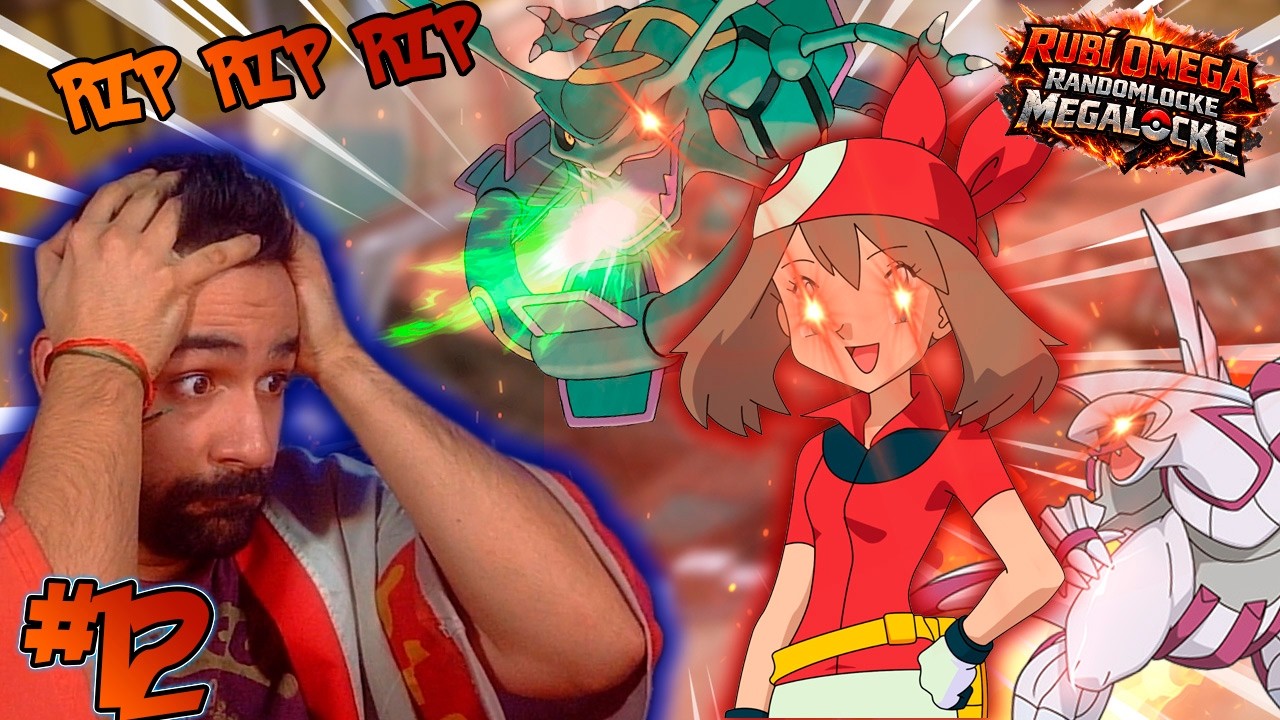 Pokémon Rubí Omega Randomlocke: ¡Base Team Magma y un combate terrorífico contra Aura! ⚡ | EP12