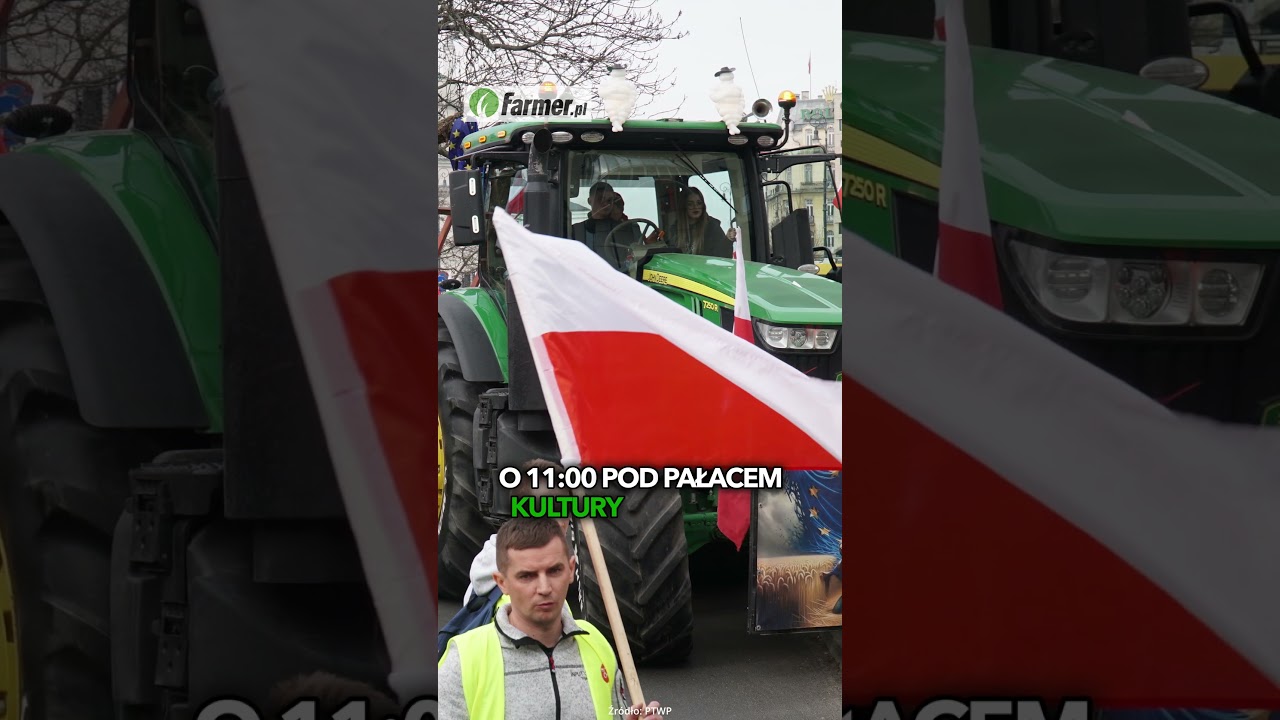 Rolnicy wjadą ciągnikami do Warszawy. Protest 9 stycznia