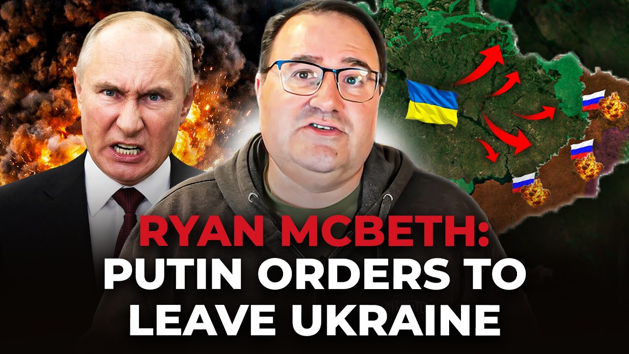 💥Russians RETREAT from Ukraine! Putin is FURIOUS! Russia on the BRINK of COLLAPSE! | RYAN MCBETH