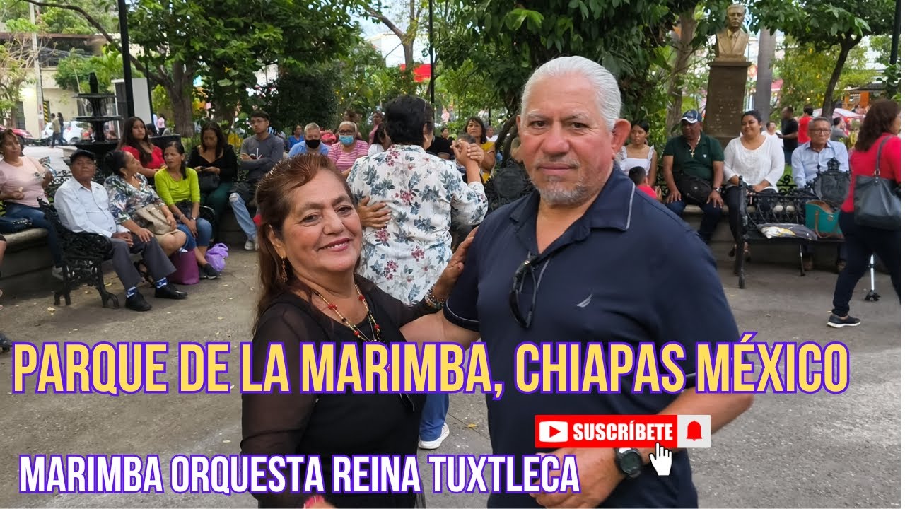 Danzón al son de la Marimba, 10/Mayo/2025, Parque Jardín de la Marimba Tuxtla Gutiérrez Chiapas