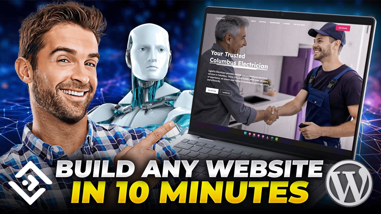How to Build a Stunning Website With AI in 2025 - Step by Step 10Web Tutorial