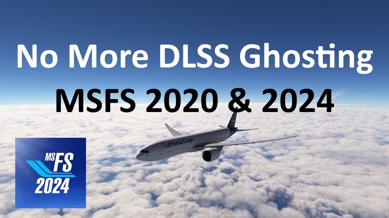 DLSS Ghosting GONE: the SECRET to Secondary Scaling | MSFS 2020 & MSFS 2024