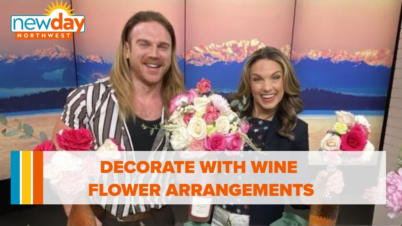 Decorate your occasion with wine flower arrangements - New Day NW