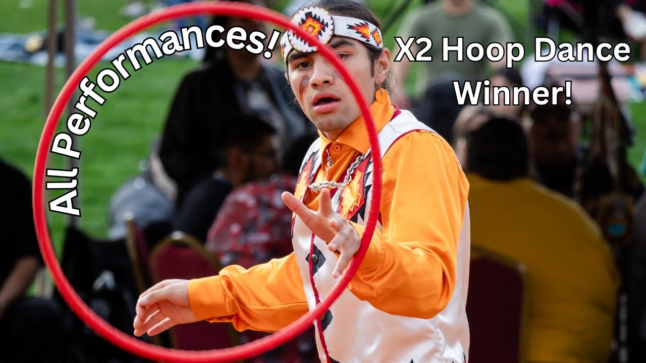 A Champion's Journey: Josiah Enriquez Stuns the Crowd at the Hoop Dance Finals!