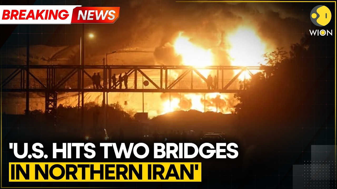 US-Iran War: US Targets Two Bridges In Northern Iran As Strikes Intensify On Day 2 | BREAKING