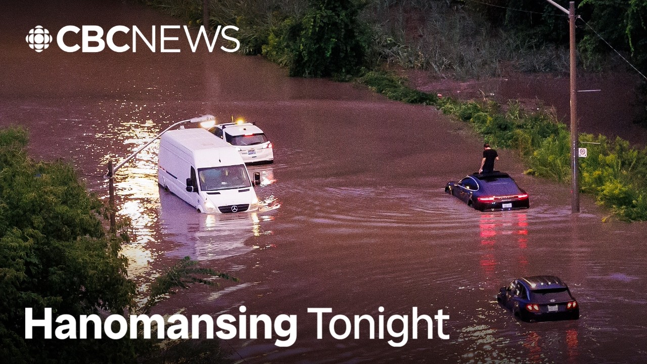 Severe thunderstorm damages buildings, closes roads in Toronto area | Hanomansing Tonight
