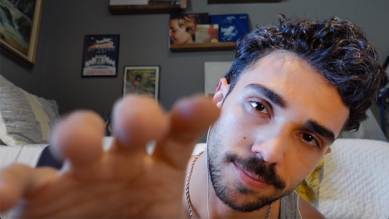 Male ASMR Personal Attention Visual Triggers and Layered Sounds