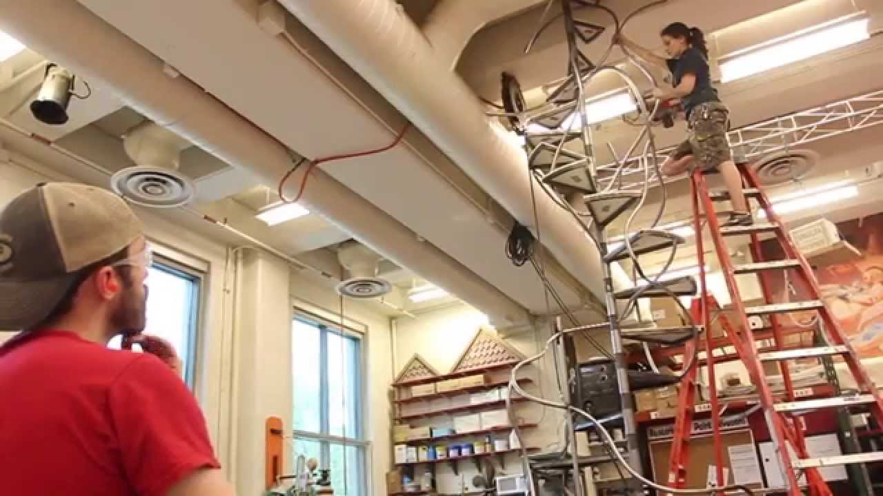 IU Theatre students participate in international set design competition