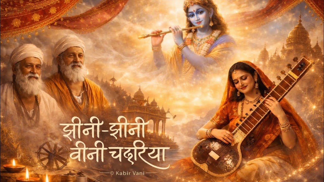 Kabir Das Bhajan | झीनी-झीनी बीनी चदरिया | शांत भक्तिगीत#कबीर#अमृतवाणी#Kabir#amritwani #aajkebhajan 