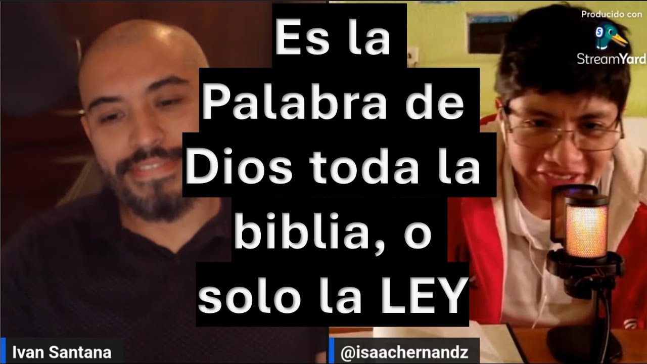 Es la Palabra de Dios toda la biblia o solo la LEY platica con Isaac