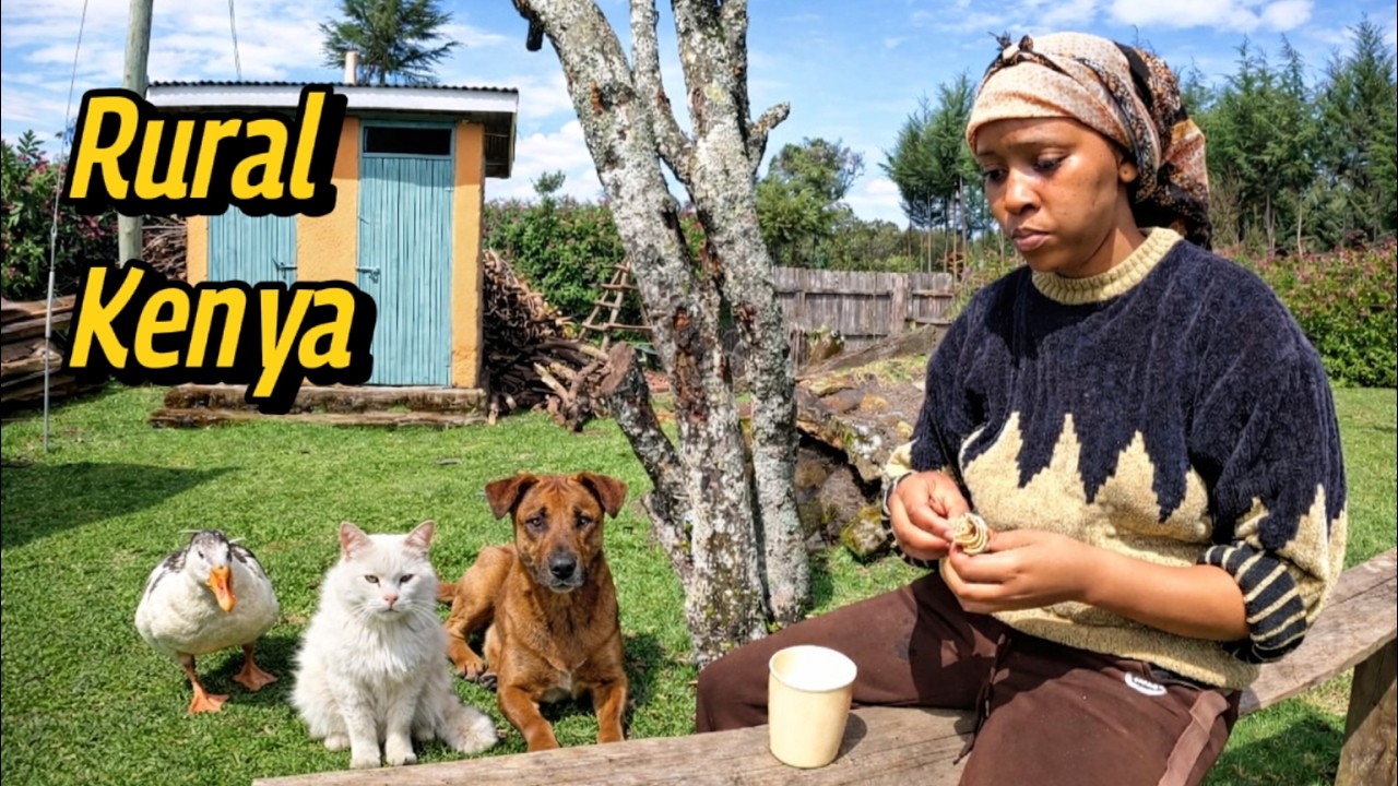 Внутри настоящей африканской деревни 🇰🇪 | Какова на самом деле жизнь в деревне в Кении