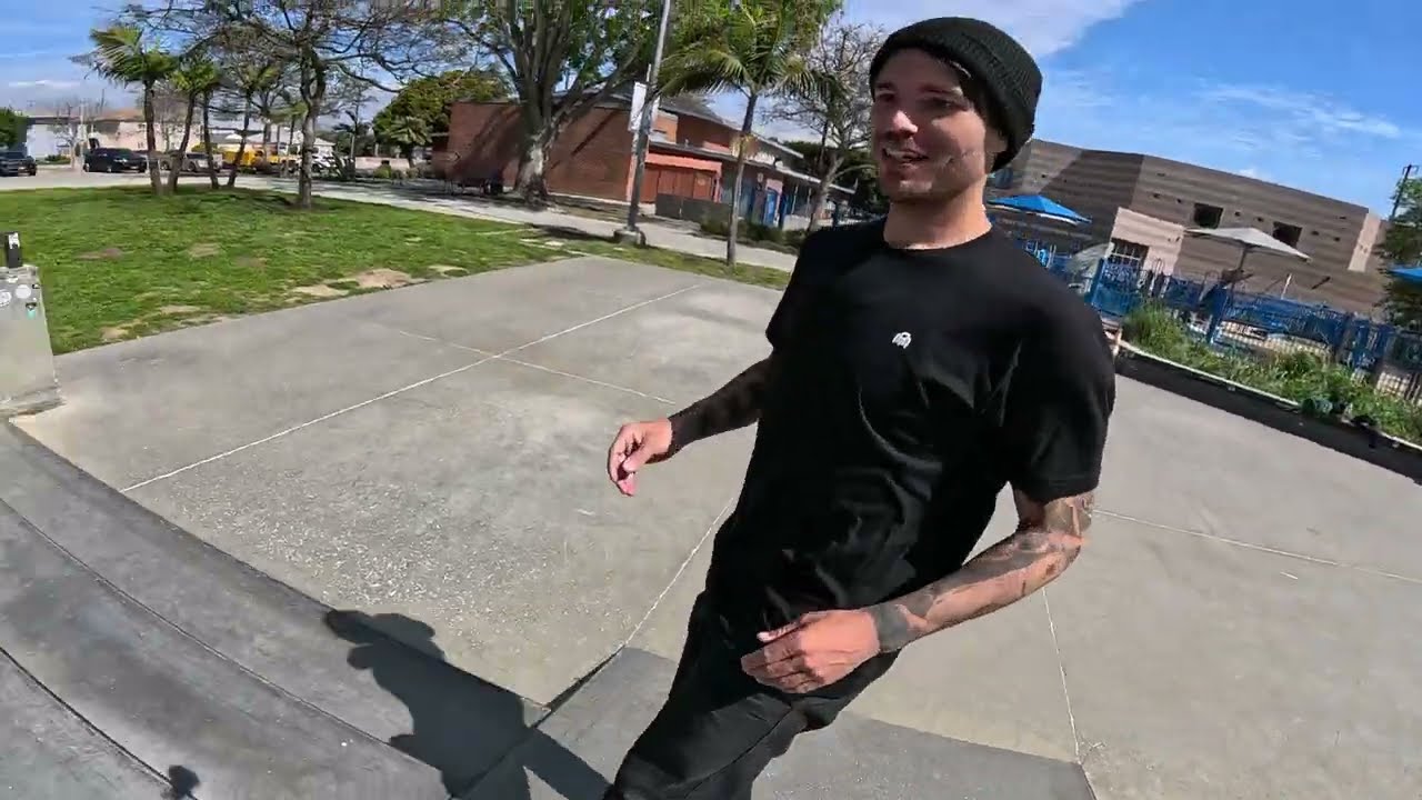 Games of SKATE Down Stairs with John Bradford