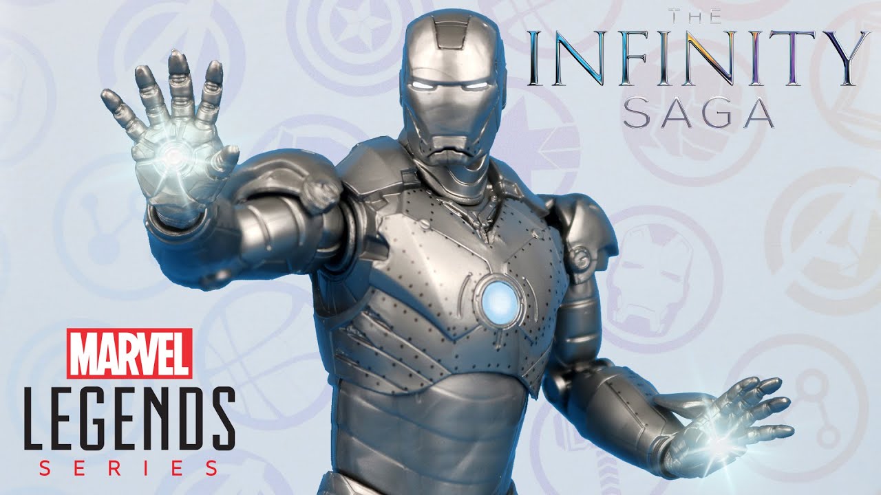 Marvel Legends Homem de Ferro Mark 2 Infinity Saga - Action Figure Review e Comparativo