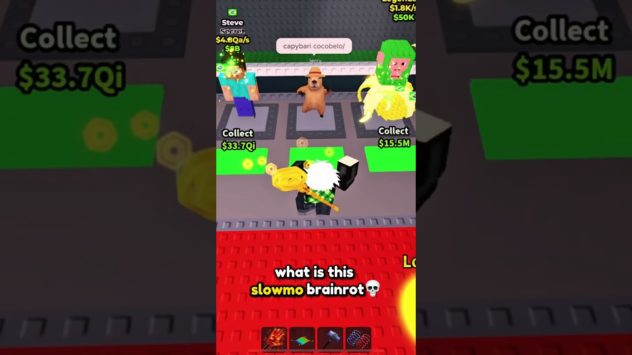 He&rsquo;s Singing SlowMo Brainrot Song 😭 #stealabrainrot #roblox #usa #masoplays