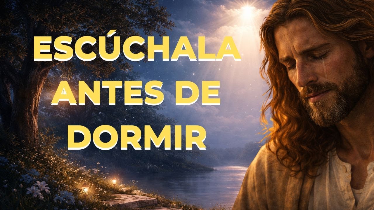 Oración nocturna a Jesús para soltar la ansiedad y dormir profundamente esta noche