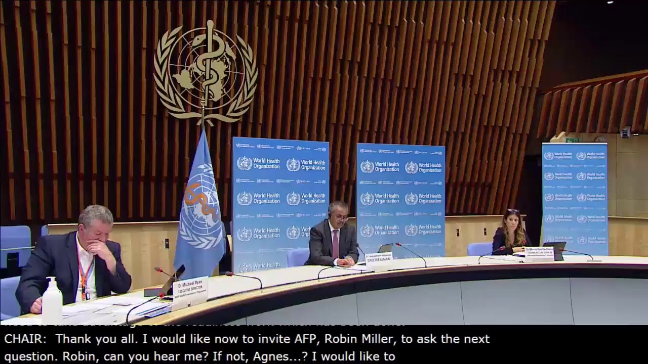 Media briefing on COVID-19