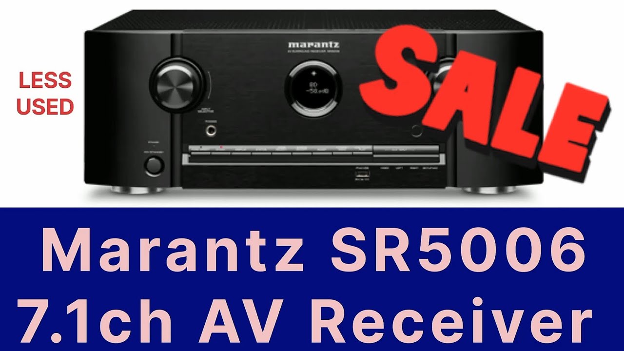 Marantz SR5006 7.1Ch AV Receiver (Less Used) Available For Sale #marantz #avr #sale#used #best