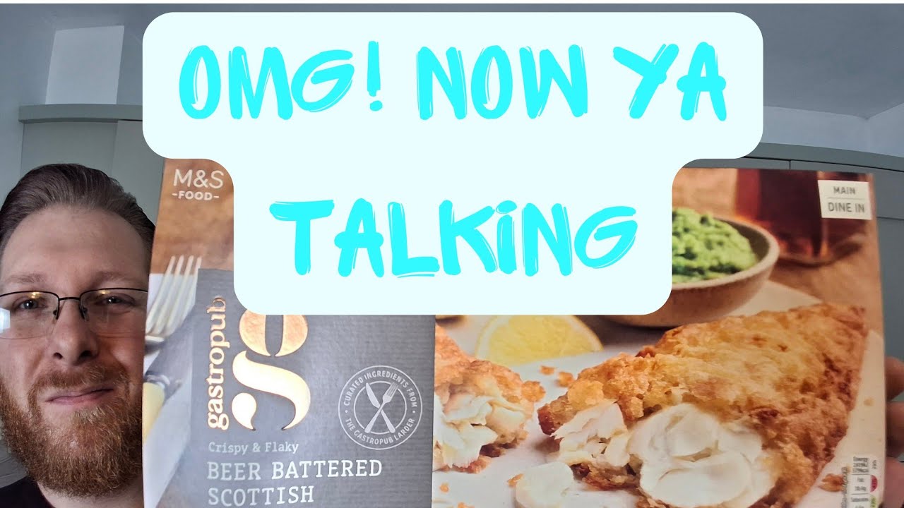 OMG! MARKS & SPENCER BEER BATTERED HADDOCK