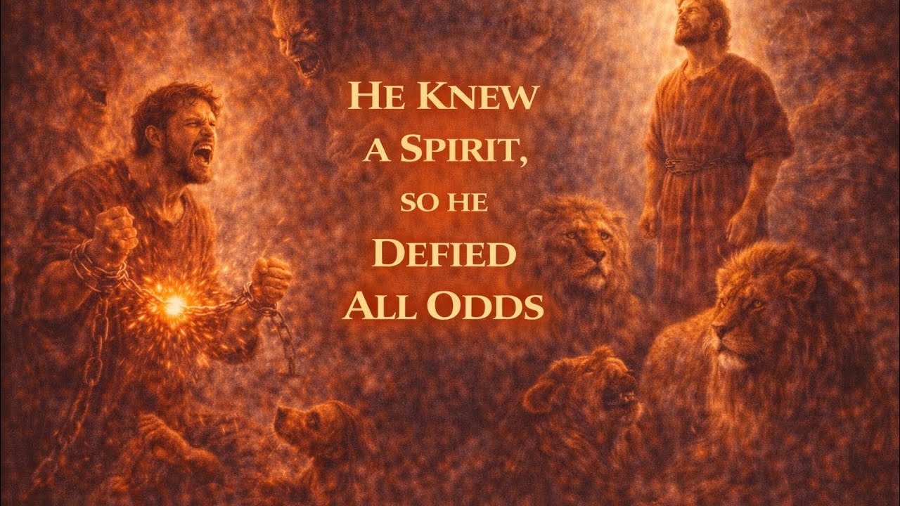 Homily for Mass of the day Friday 6th March 2026. He Knew a Spirit, So He Defied All Odds.
